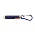 Light Up Carabiner w/ LED & Laser - Blue